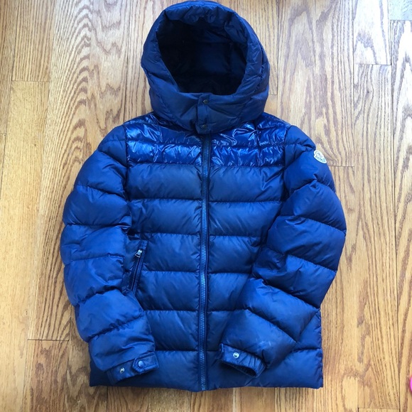 Moncler Other - Moncler Boys Maya Puffer Navy Blue Size 12